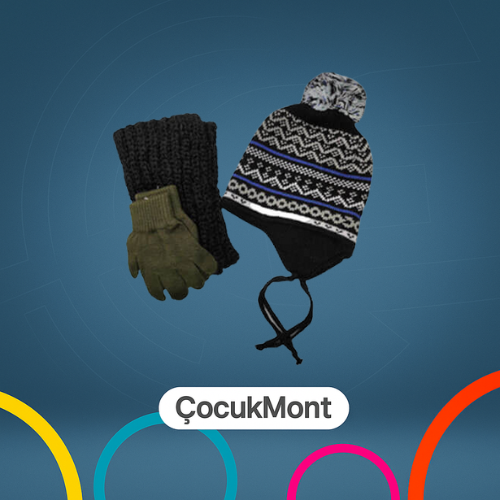 TOPTAN ATKI BERE ELDİVEN SET ERKEK ÇOCUK