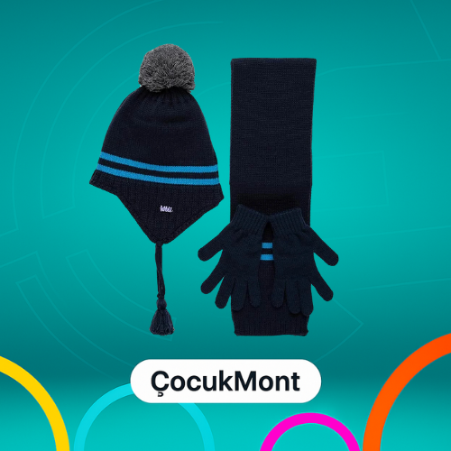 TOPTAN ATKI BERE ELDİVEN SET ERKEK ÇOCUK